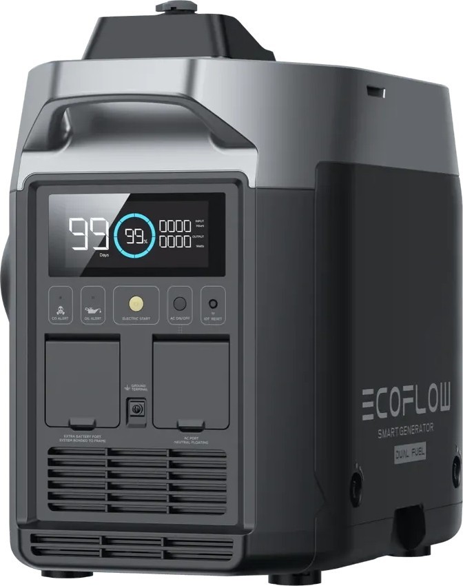 Ціна генератор EcoFlow Smart Gas Dual Fuel (ZDG200-EU) в Полтаві