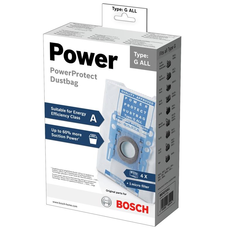Характеристики набор пылесборников Bosch BZ41FGALL