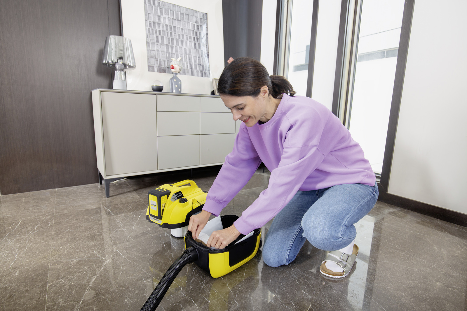 в продажу Фільтр-мішки Karcher 2.863-325.0, флісові до WD 1, 4шт. - фото 3