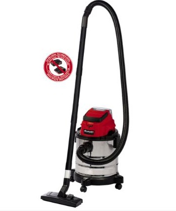 Пилосос Einhell TC-VC 18/20 Li S - Solo ціна 3990.00 грн - фотографія 2