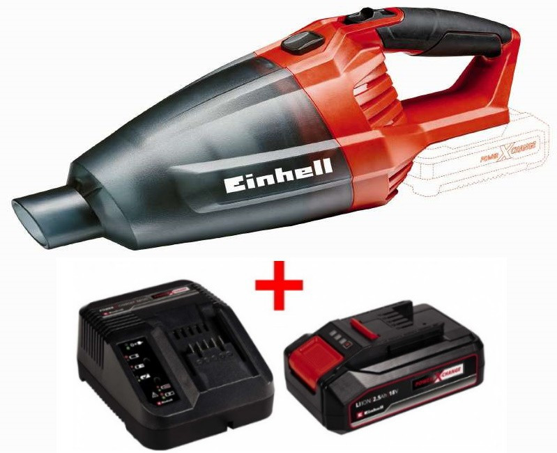 Пилосос Einhell TE-VC 18 Li Kit 2.5 Ah інструкція - зображення 6