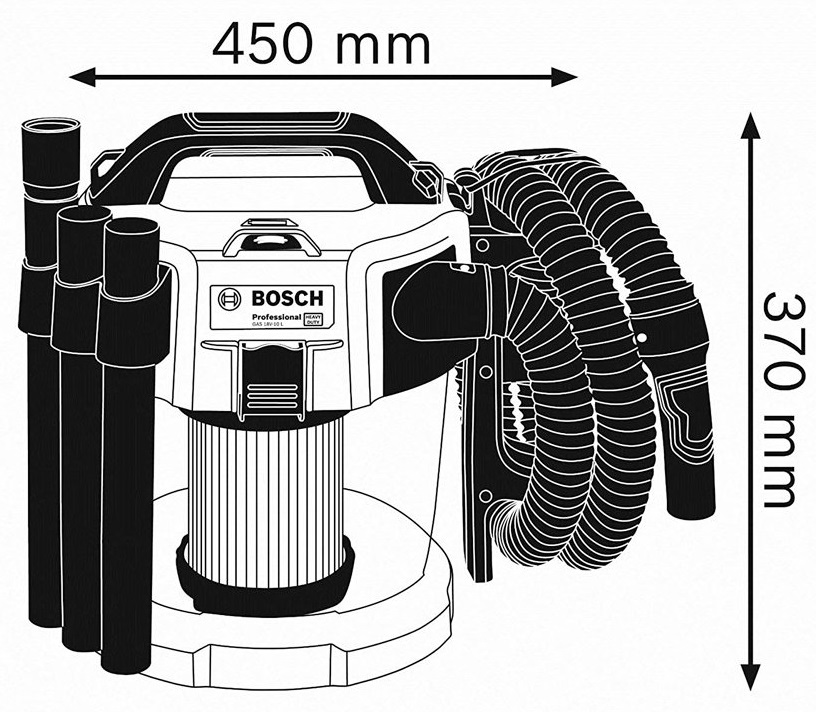 продаём Bosch GAS 18V-10L (без АКБ и ЗП) в Украине - фото 4