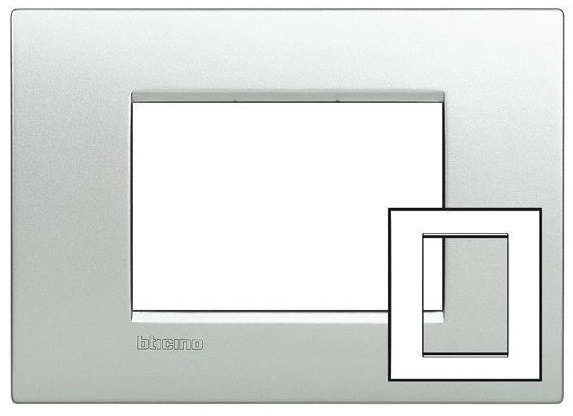 Рамка для розетки Bticino LivingLight LNC4826TE в интернет-магазине, главное фото