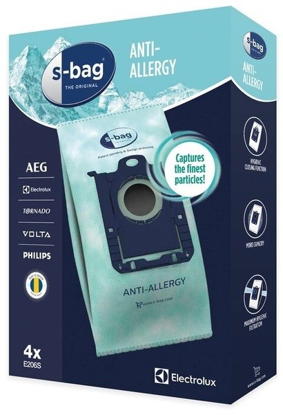 Мешки Electrolux E 206S S-bag Hygiene Anti-Allergy 4штх3.5л отзывы - изображения 5