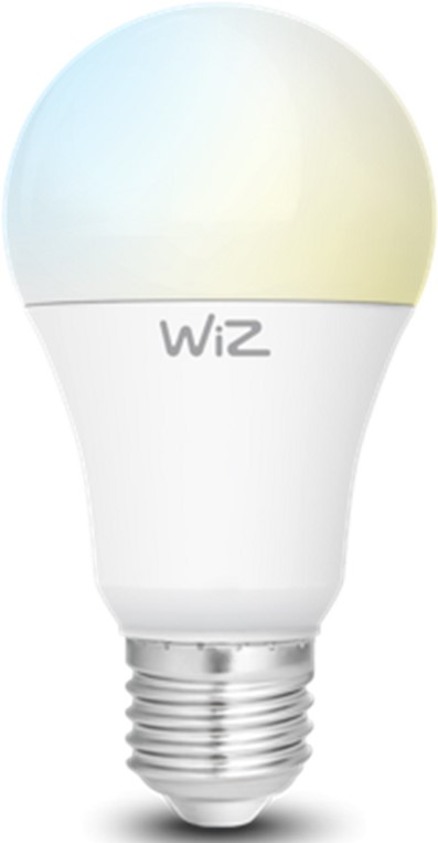 Светодиодная лампа мощностью 9 Вт WiZ Led Smart WiFi A60 E27 WiZ60 TW F White 806lm 2700K-6500K (WZE20026071)