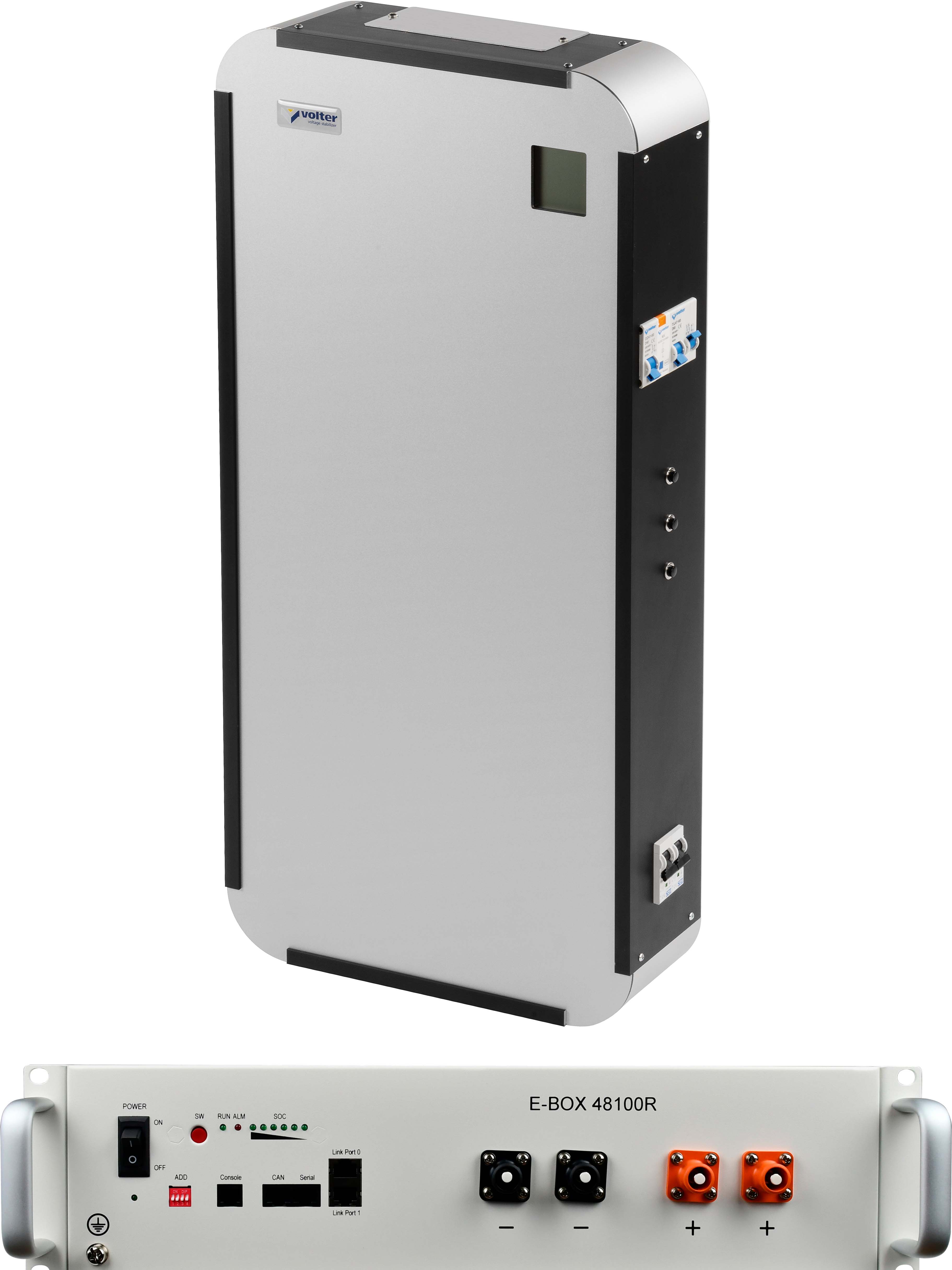 Джерело безперебійного живлення Volter Smart-R 7/3+Pytes E-BOX-48100R в інтернет-магазині, головне фото