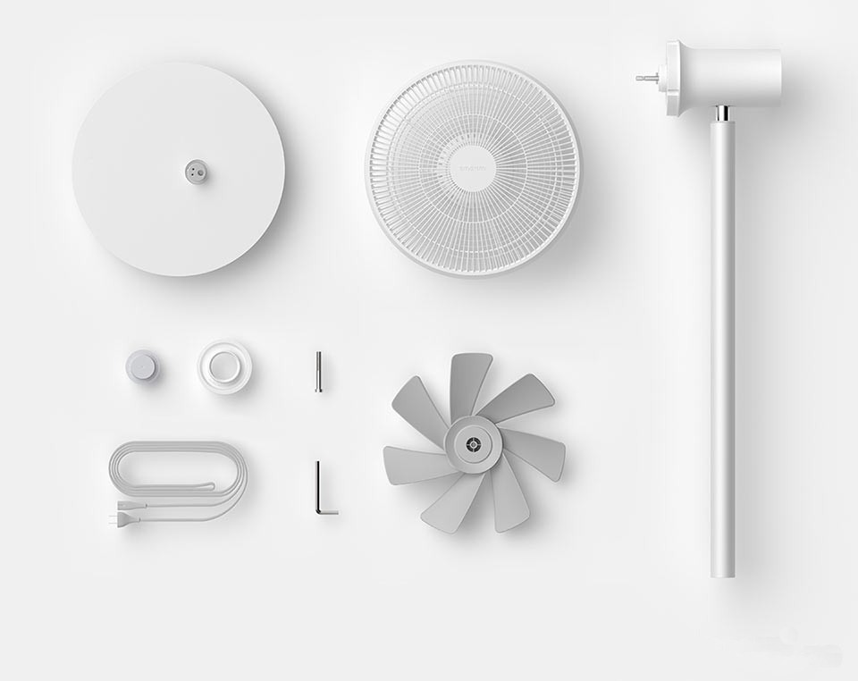 Напольный вентилятор Xiaomi SmartMi Standing Fan 2 (ZLBPLDS04ZM) цена 4499.00 грн - фотография 2