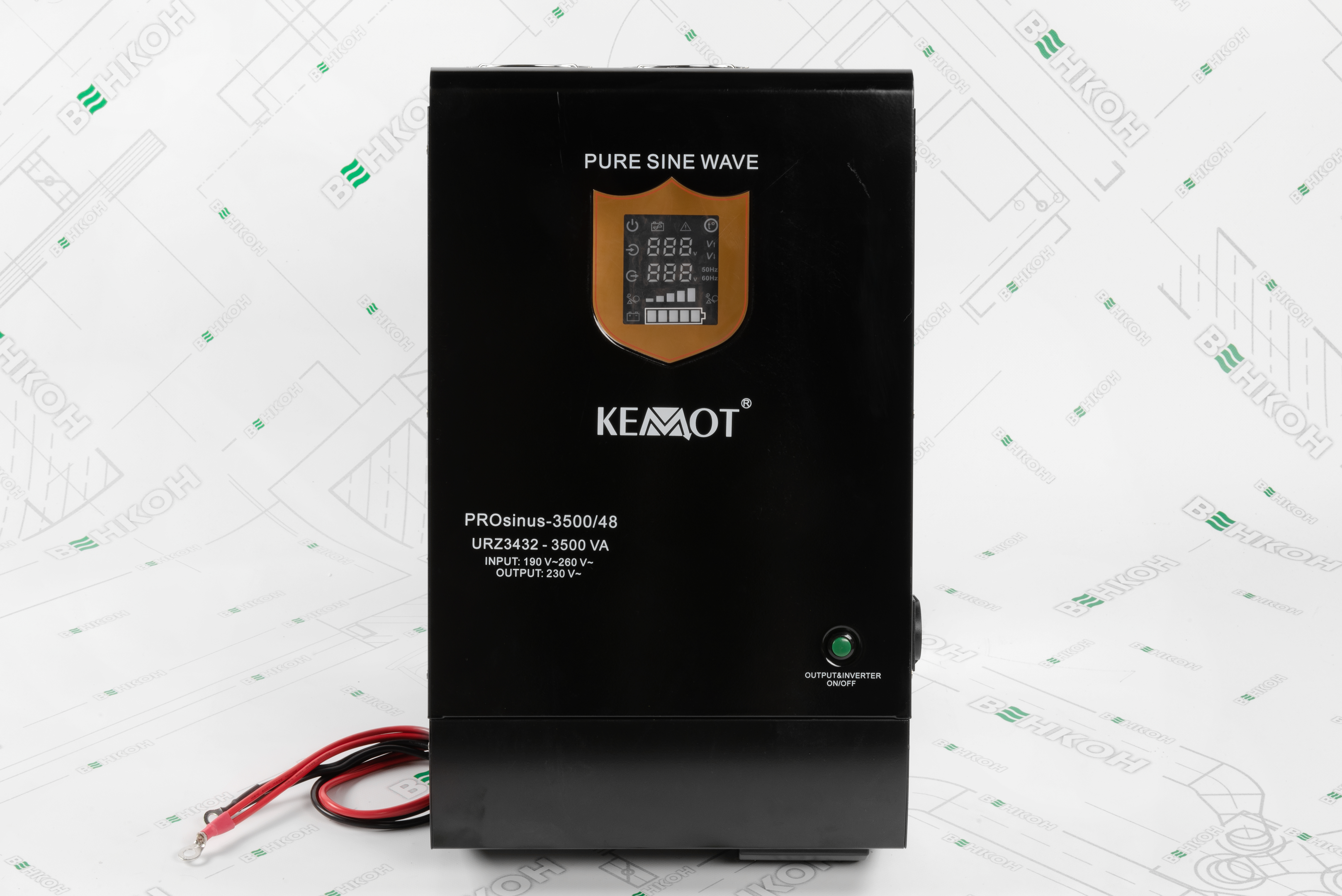 Система резервного питания Kemot PROSinus-3500/48 (URZ3432) + Pytes E-BOX-48100R цена 122345.00 грн - фотография 2