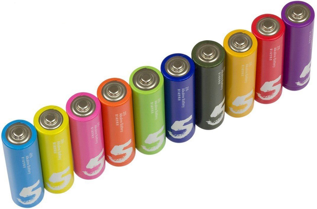 Батарейки ZMi Rainbow ZI5 AA 10 шт цена 199 грн - фотография 2