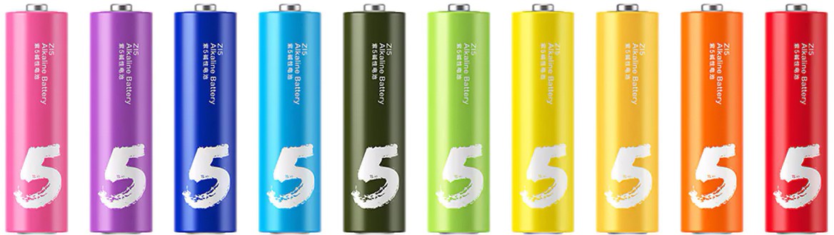 Батарейки ZMi Rainbow ZI5 AA 10 шт характеристики - фотография 7