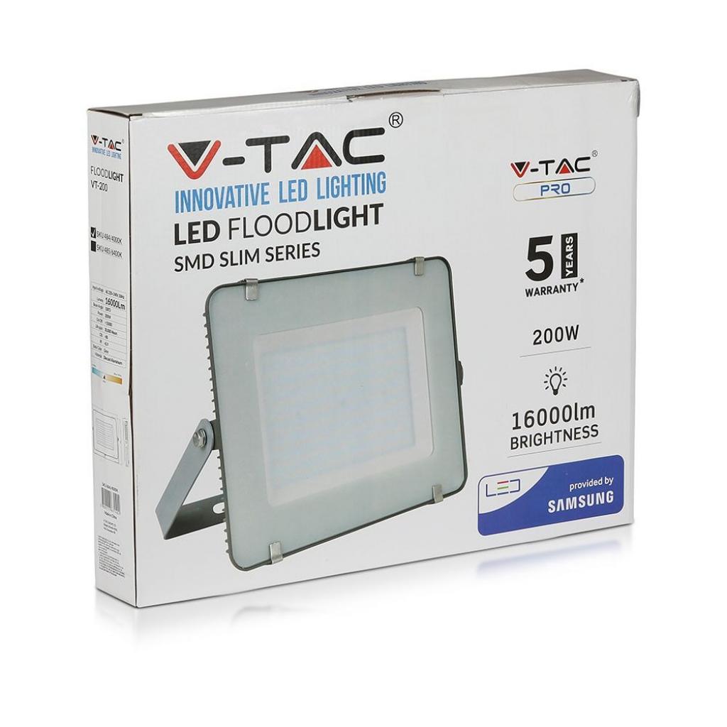 V-TAC LED 200W, SKU-484, Samsung CHIP, 230V, 4000К (3800157631402) в магазині в Києві - фото 10