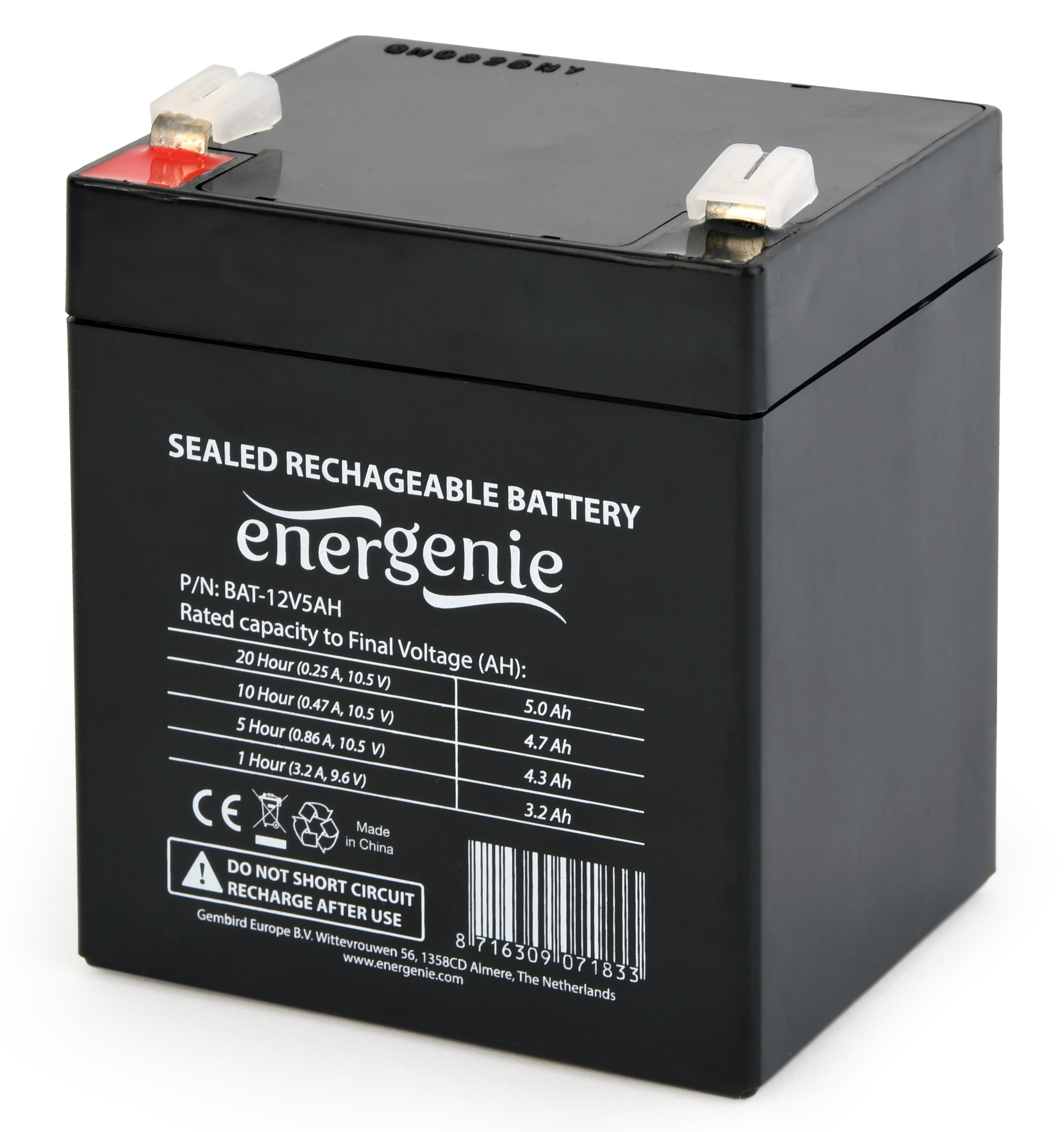 EnerGenie BAT-12V5AH