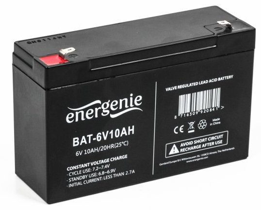 Аккумулятор EnerGenie BAT-6V10AH в интернет-магазине, главное фото