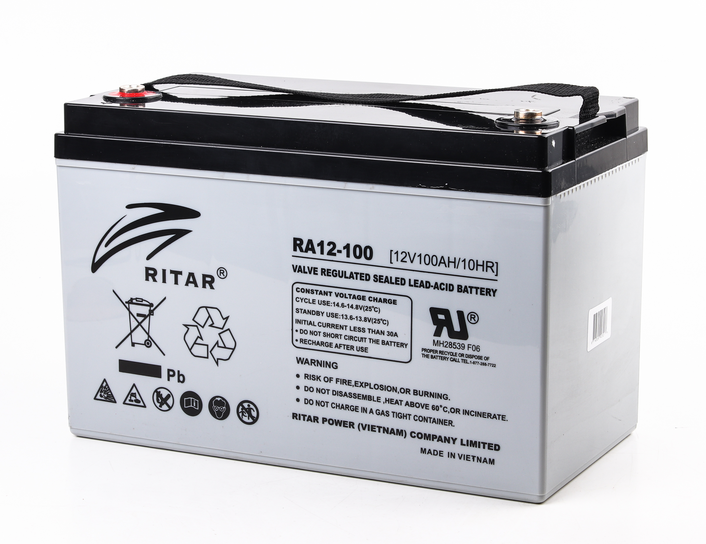 Инструкция аккумулятор Ritar RA12-100