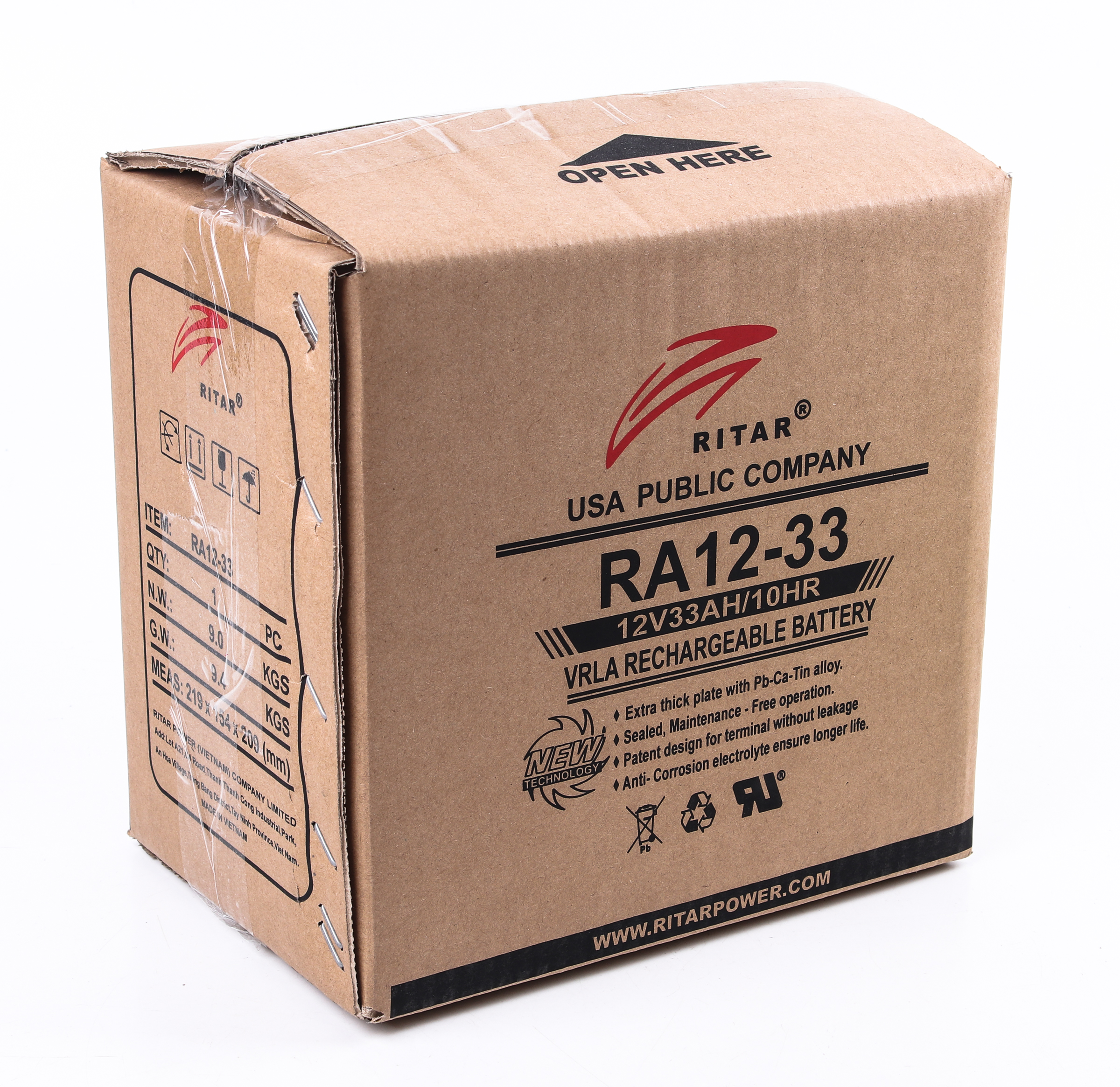 в продаже Аккумулятор Ritar RA12-33 - фото 3