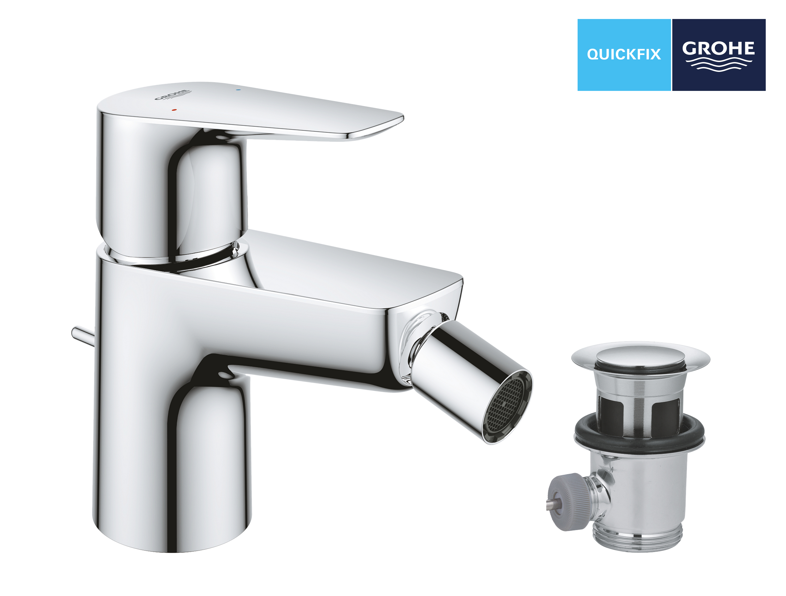 Змішувач для біде Grohe QuickFix Start Edge 23345001 ціна 2999 грн - фотографія 2