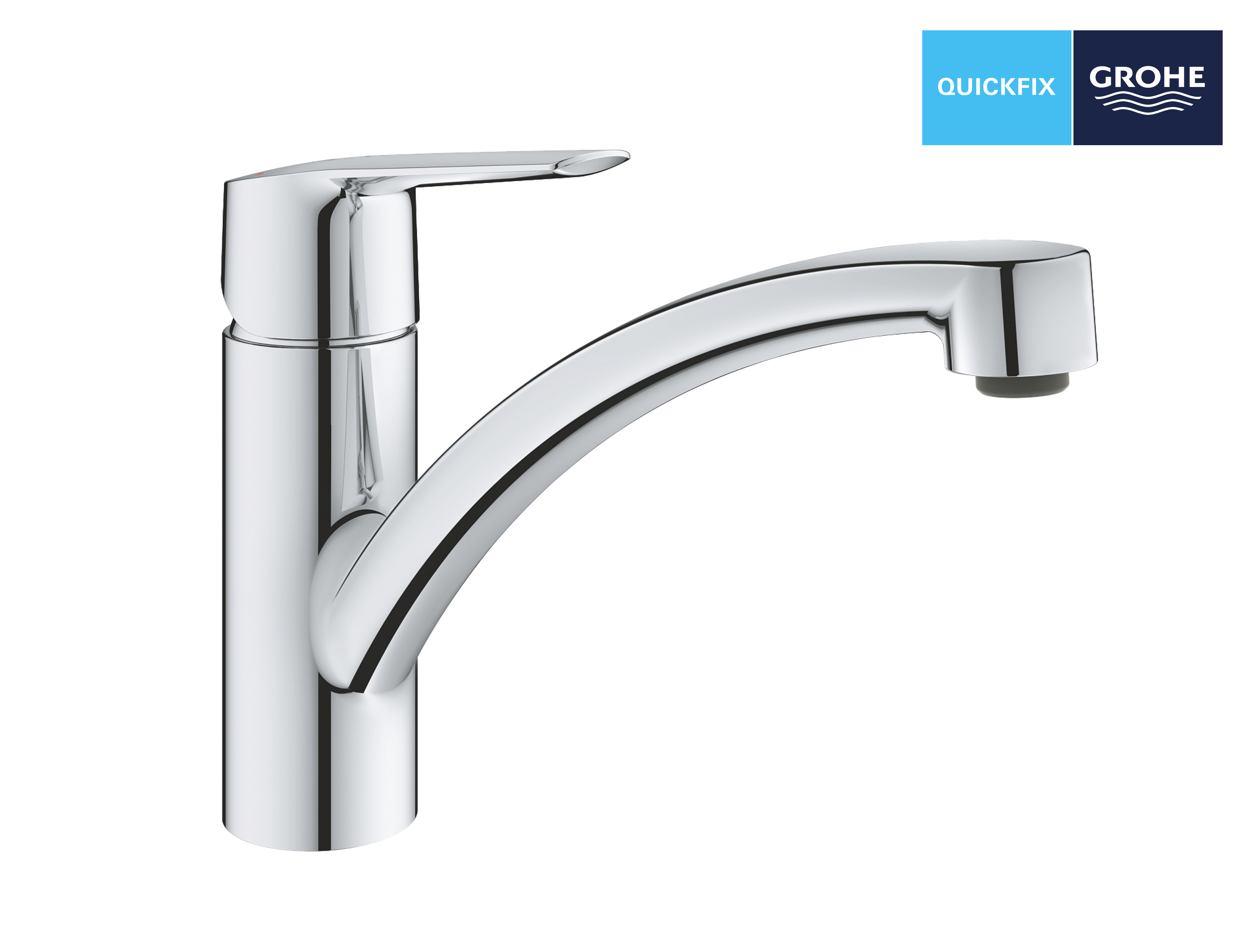 Смеситель для умывальника Grohe QuickFix Start 31138002 цена 3899.00 грн - фотография 2