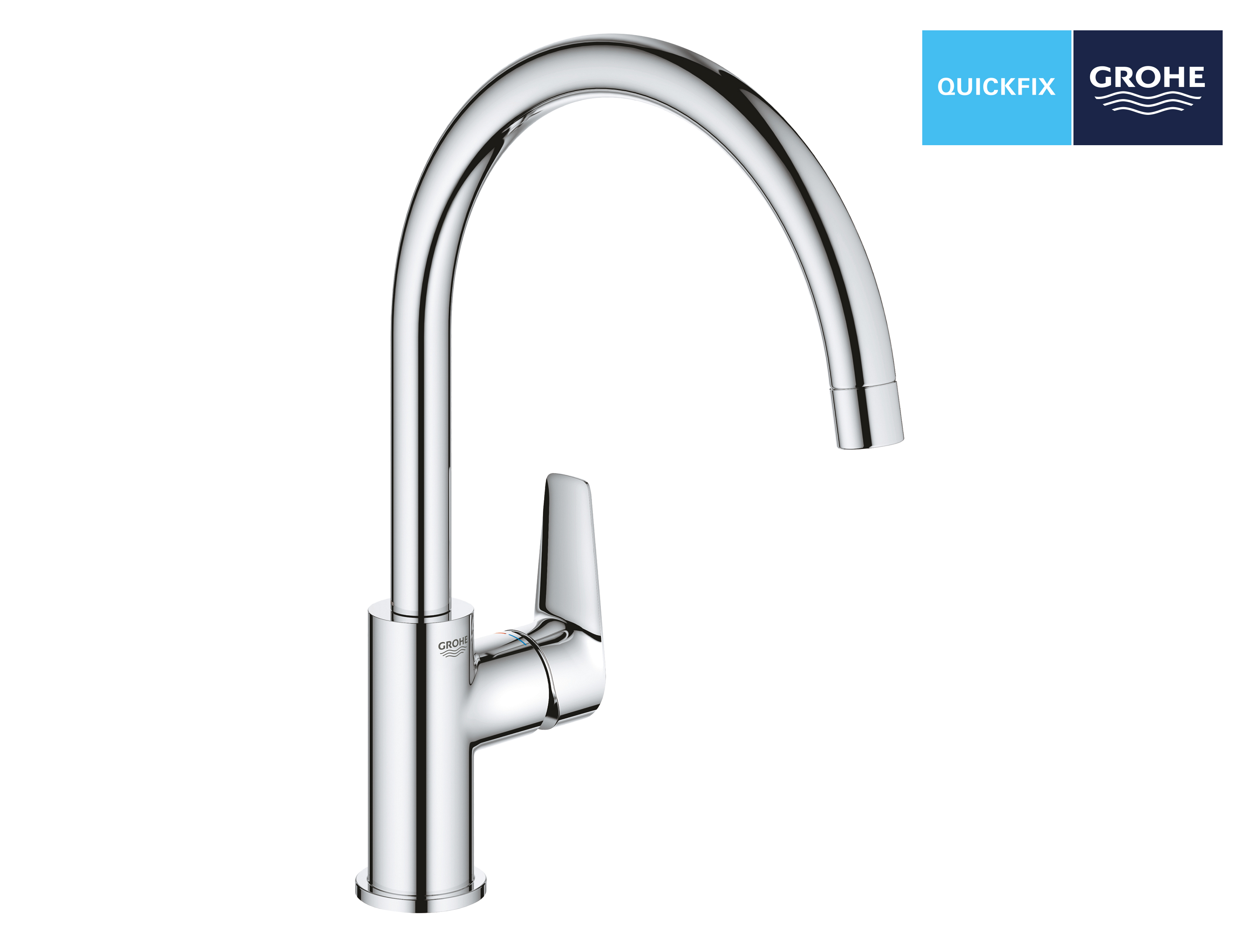 Смеситель для умывальника Grohe QuickFix Start Edge 30529001 цена 3999.00 грн - фотография 2