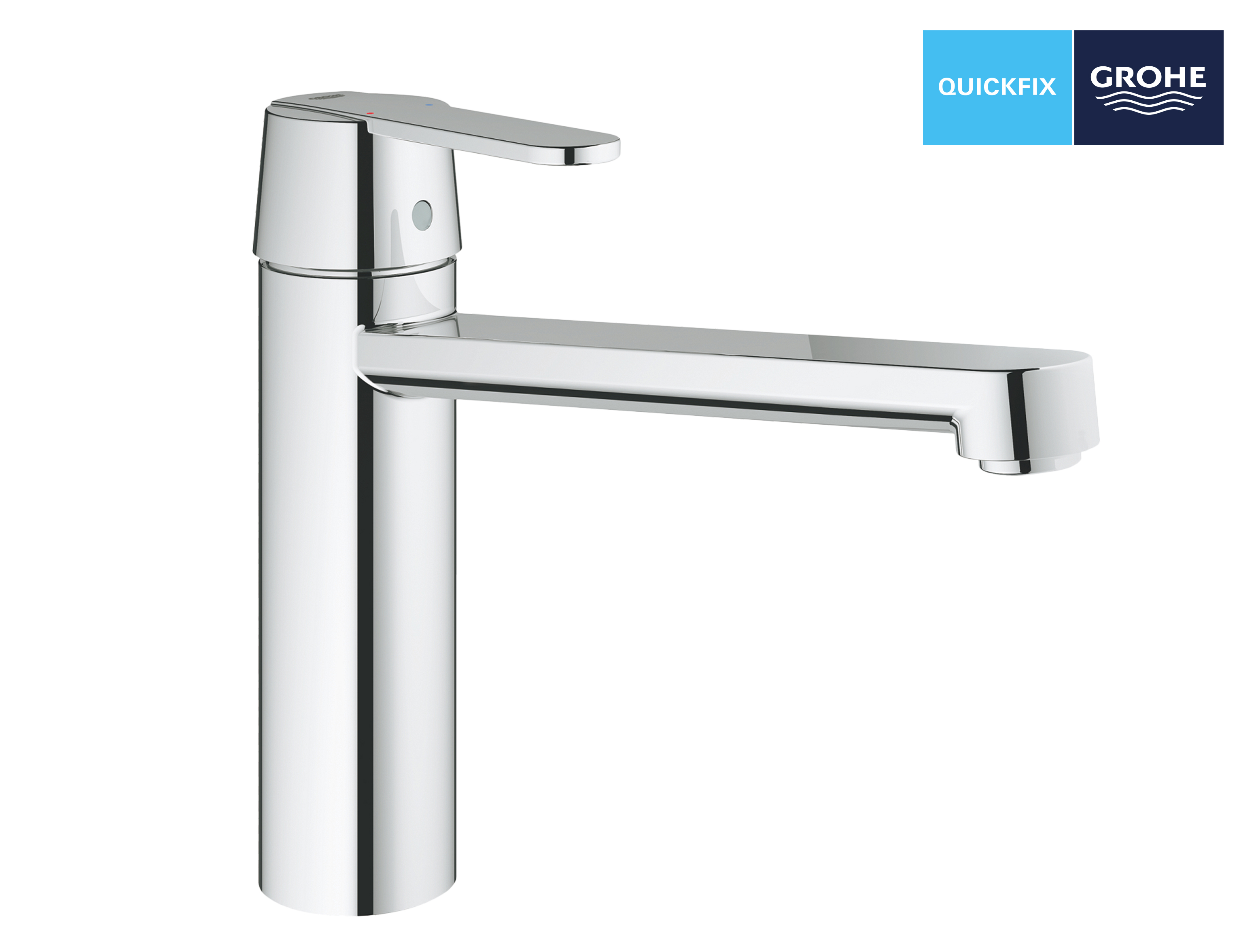 Змішувач для умивальника Grohe QuickFix Get 30196000 ціна 5199 грн - фотографія 2