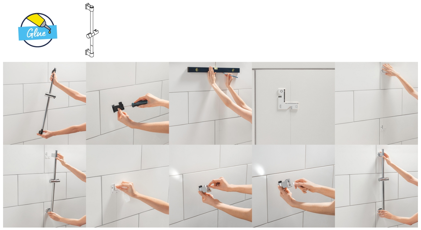 в асортименті Набір змішувачів Grohe QuickFix Start UA202301MQ в магазині - фото 18