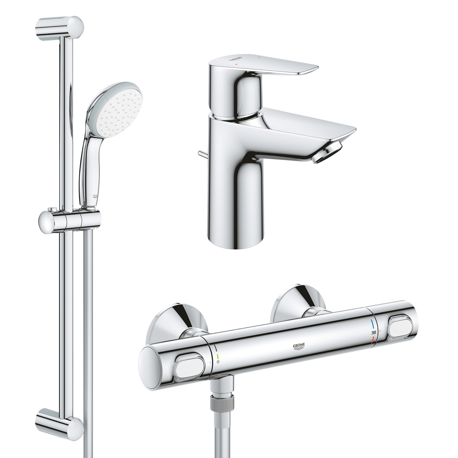 Grohe QuickFix Precision Flow&Start Edge UA202503TS