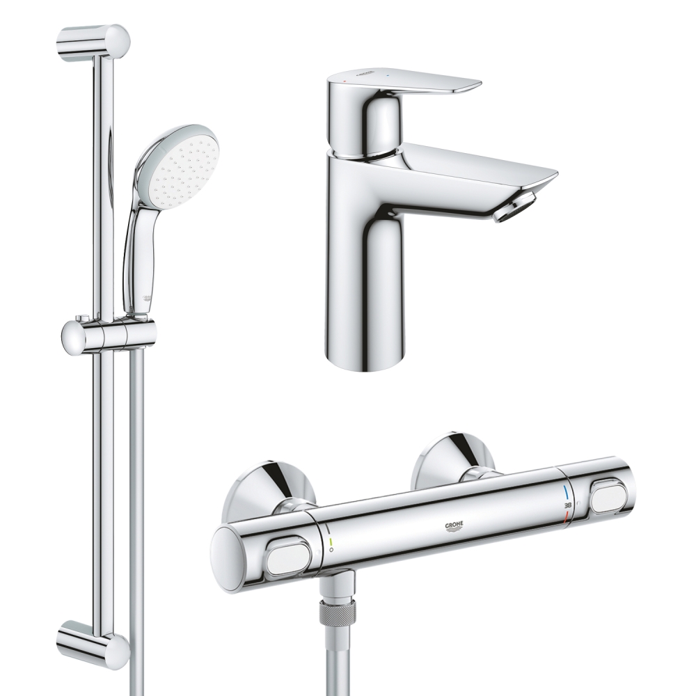 Grohe QuickFix Precision Flow&Start Edge ColdStart UA202503TE