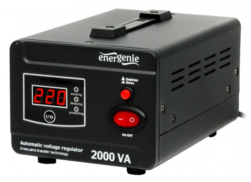 Купити стабілізатор напруги EnerGenie EG-AVR-D2000-01 в Херсоні