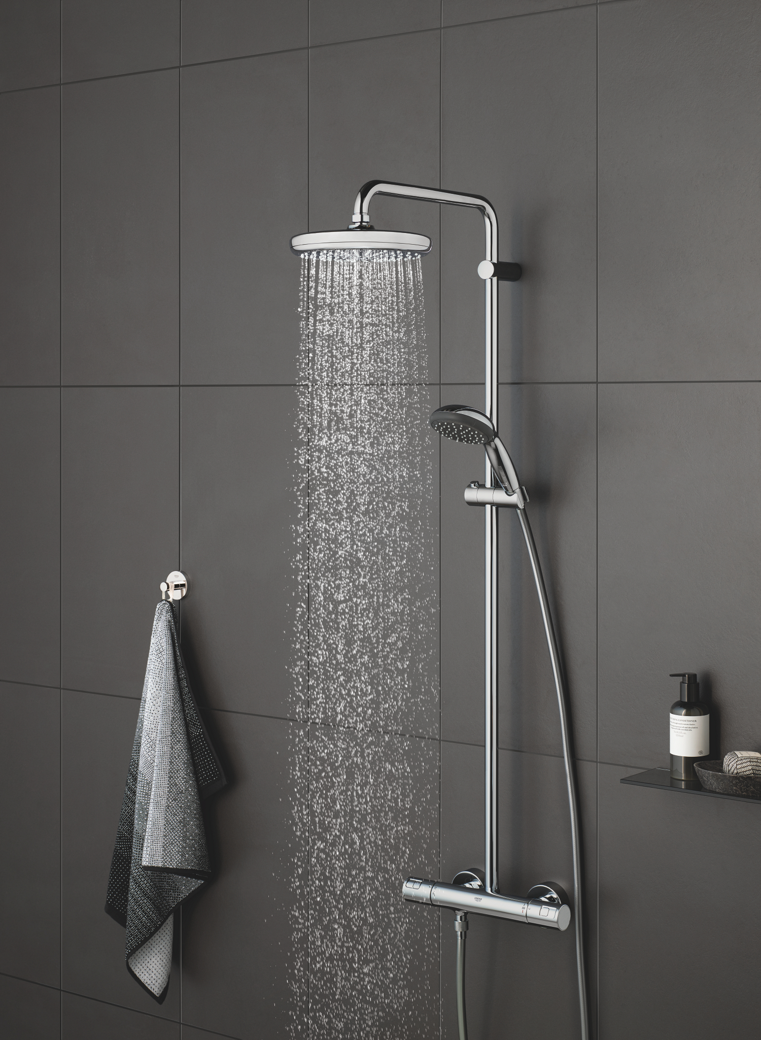 Ручной душ Grohe QuickFix Vitalio Start 27946000 характеристики - фотография 7