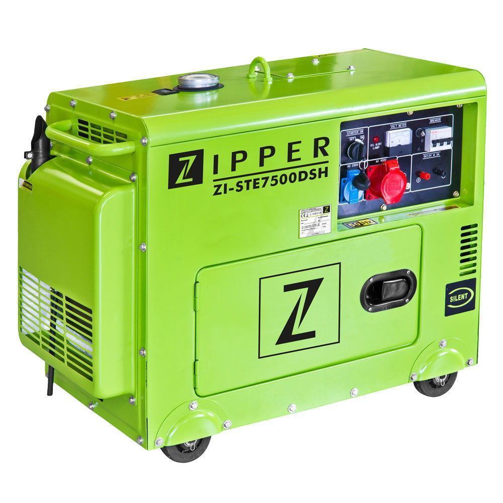 Характеристики генератор Zipper ZI-STE7500DSH