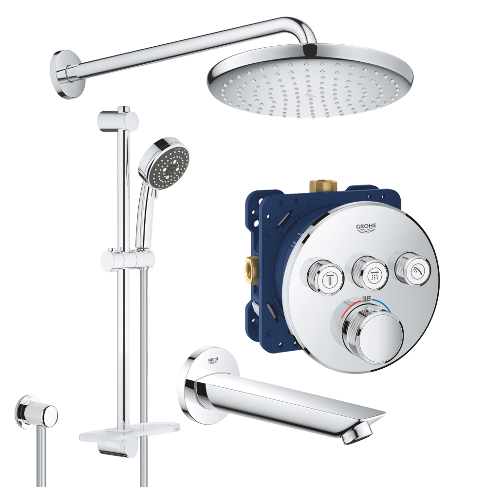Grohe QuickFix Grohtherm SmartControl&Vitalio Start 250 Round UA202801R3