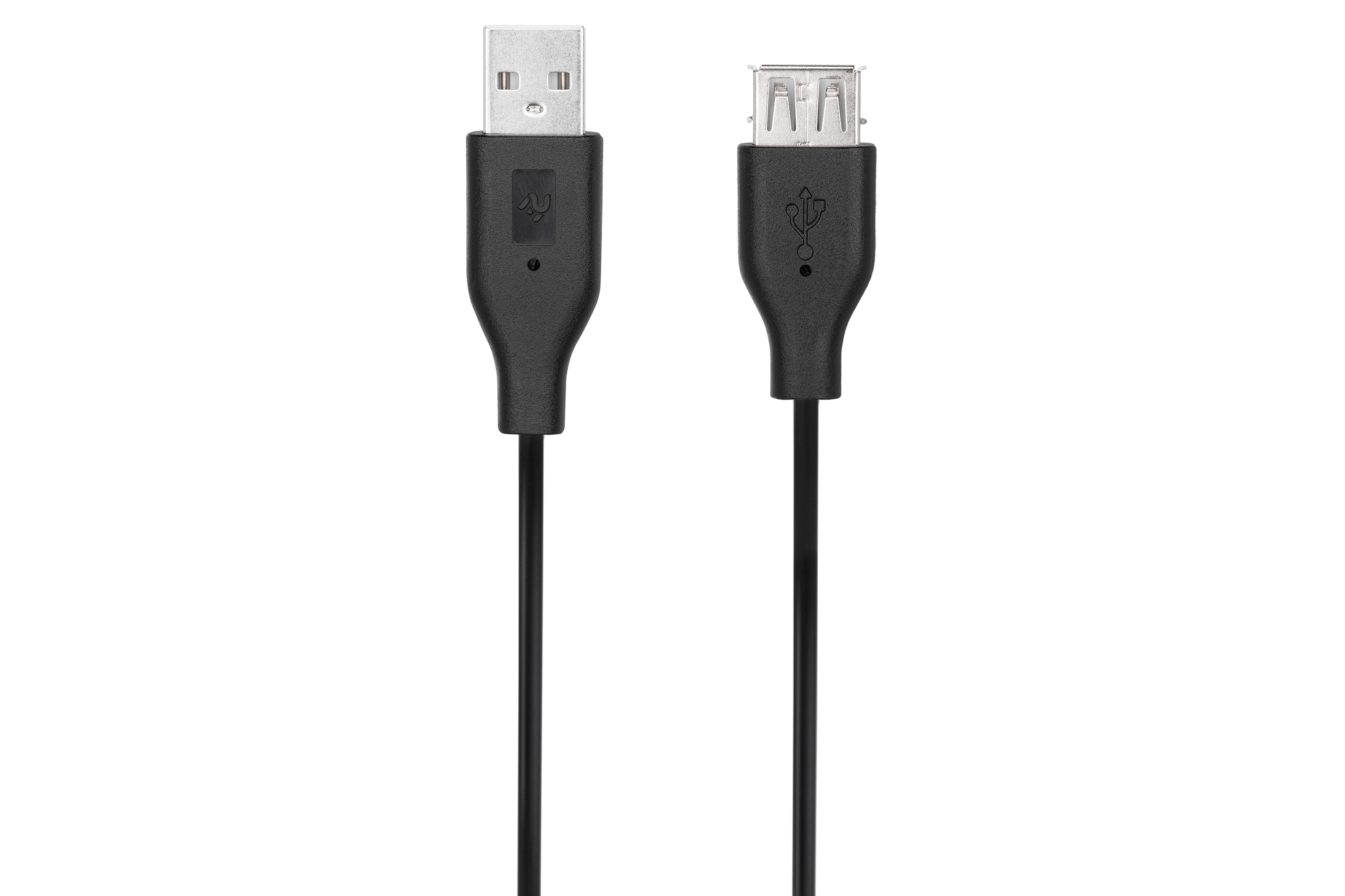 Кабель 2E USB-A (AM/AF), 3m, black ціна 189 грн - фотографія 2