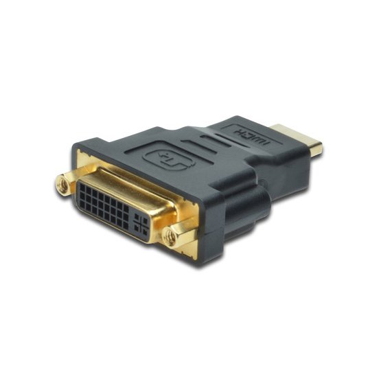 Переходник  Digitus HDMI to DVI-I(24+5), black в интернет-магазине, главное фото