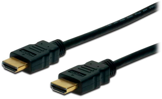 Кабель мультимедійний Digitus HDMI High speed + Ethernet (AM/AM)