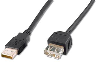 Відгуки кабель Digitus USB 2.0 (AM/AF) 1.8m