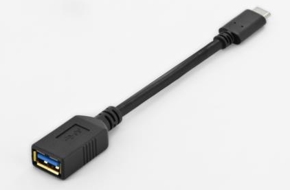 Дата кабель OTG Digitus USB 3.0 (AF/Type-C) OTG 0.15m цена 225.00 грн - фотография 2