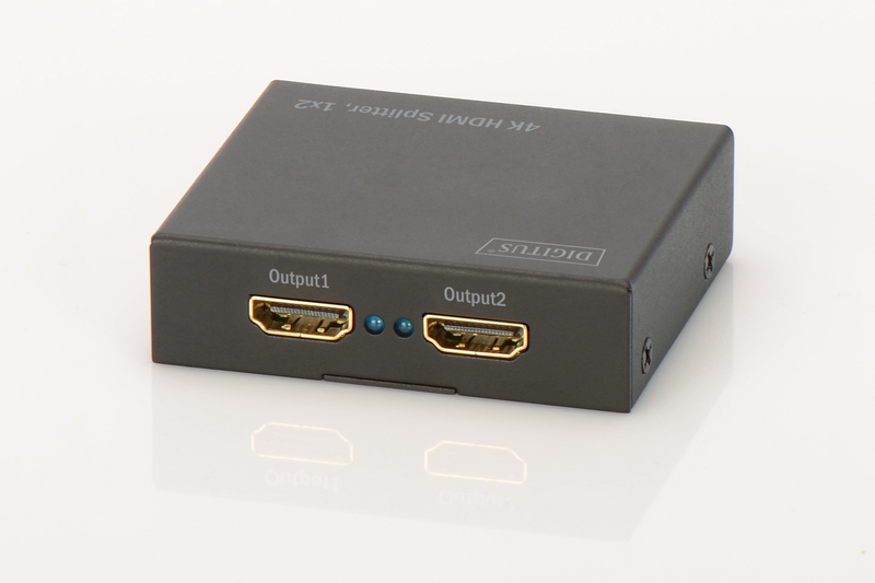 Адаптер Digitus HDMI (INx1 - OUTx2), 4K цена 2304 грн - фотография 2