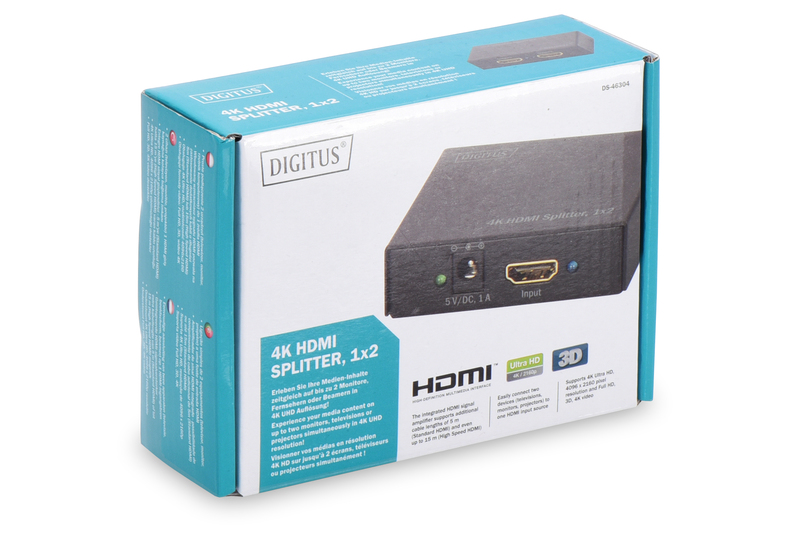 продаём Digitus HDMI (INx1 - OUTx2), 4K в Украине - фото 4