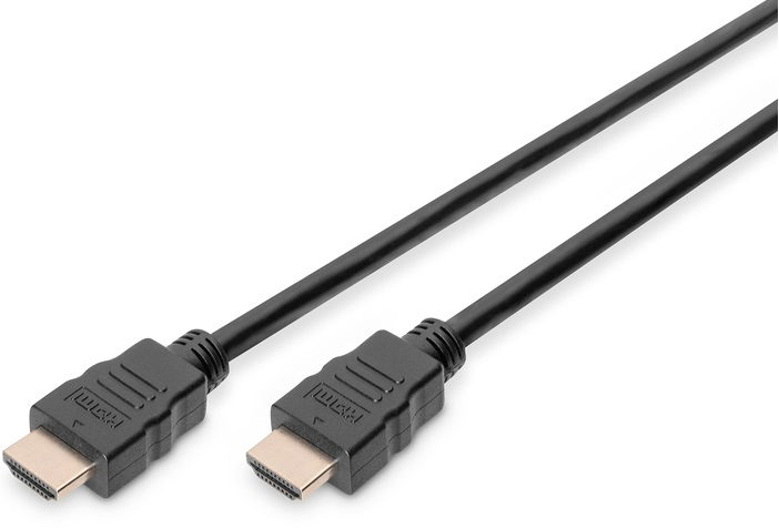 Кабель мультимедійний Digitus HDMI UHD 4K, w/Ethernet, type A M/M [2 m (AK-330107-020-S)]