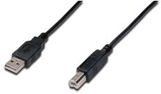 Купити кабель Digitus USB 2.0 (AM/BM) [AK-300102-018-S] в Житомирі