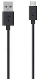 Кабель Belkin USB 2.0 Mixit Micro USB Charge/Sync Cable [F2CU012bt2M-BLK] в інтернет-магазині, головне фото