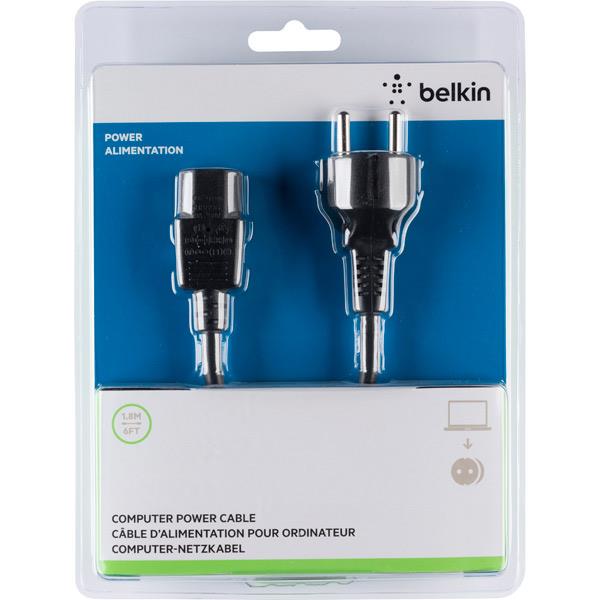 в продаже Силовой кабель Belkin Schuko - C13, (IEC F/EURO ) 1.8m, black - фото 3
