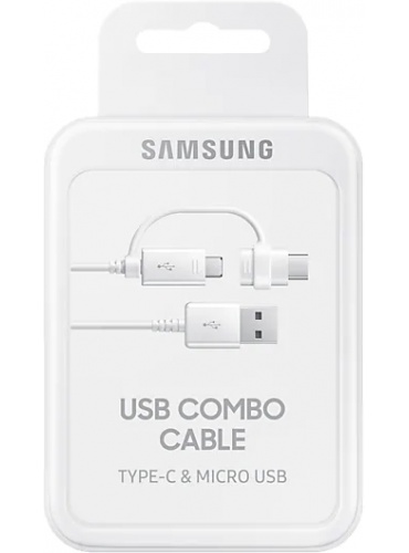 продаём Samsung USB Combo Type-C & Micro USB, 1.5m White в Украине - фото 4