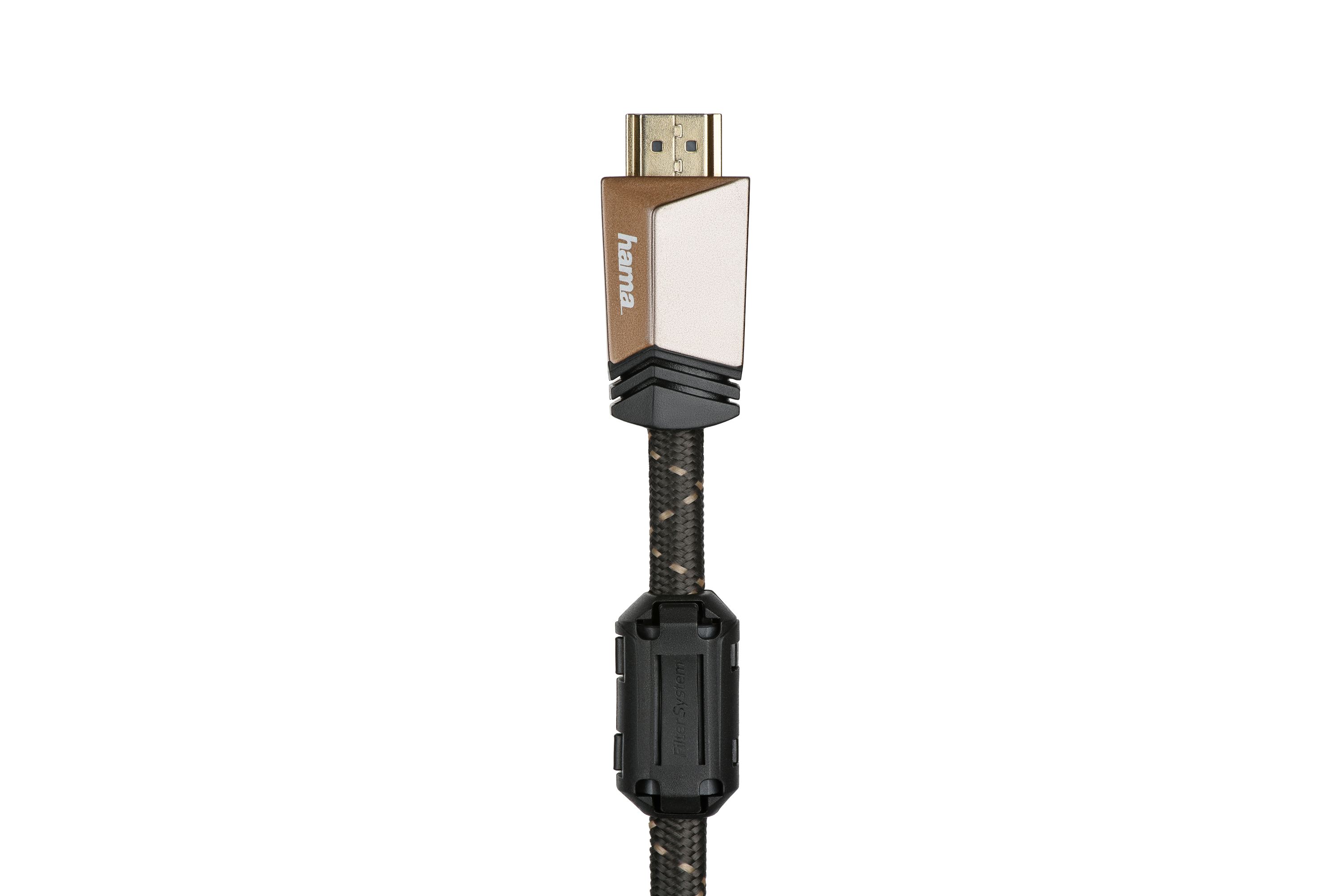 Кабель мультимедийный Hama HDMI, Premium, (штекер-штекер, ферити) [00122211] цена 0 грн - фотография 2