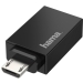 ᐉ Переходник Hama OTG Micro USB - USB 2.0 Black купить по цене 189 грн ...