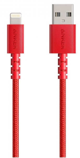 Купити кабель Anker Powerline Select+ Lightning - 1.8 м Red в Житомирі