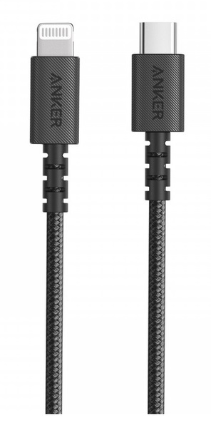 Кабель Anker Powerline Select+ USB-C to Lightning - 0.9м V3 (Black)