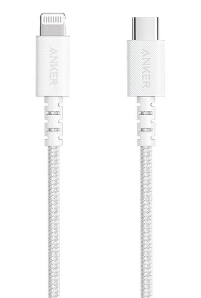 Отзывы кабель Anker Powerline Select+ USB-C to Lightning - 0.9м V3 (White)