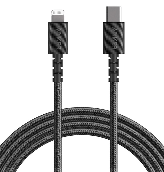 Anker Powerline Select+ USB-C to Lightning - 1.8м V3 (Black)