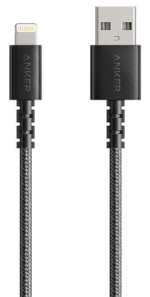 Кабель Anker Powerline Select+ Lightning - 1.8 м Black в інтернет-магазині, головне фото