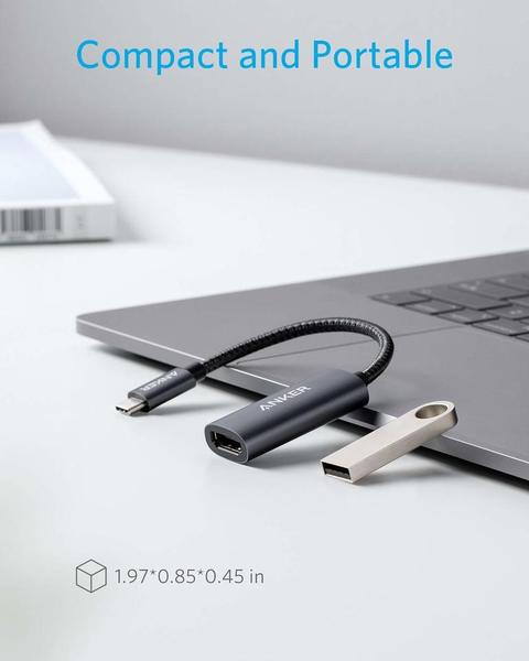 Перехідник Anker USB-C - HDMI Adapter (Gray) відгуки - зображення 5